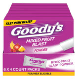 Goody's polvo para dolor de cabeza, acción triple, alivio rápido