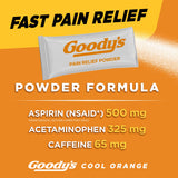 Goody's paquete de sticks para dolor de cabeza, 4 unidades para llevar