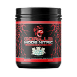 Gorilla Mind Gorilla Mode Nitric Upgraded, bote detalle para rendimiento sostenido.