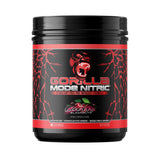 Gorilla Mind Gorilla Mode Nitric Upgraded, sabor Cereza Oscura, frasco listo para entrenar