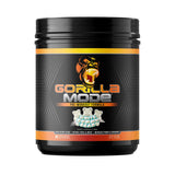 Gorilla Mind Pre-entrenamiento muestra bombeo intenso para entrenamientos de alta intensidad.