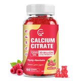 GORNVB Calcium Citrate Gominolas, botella, soporte óseo práctico y sabroso.
