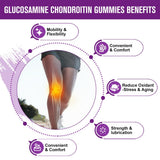 GORNVB gomitas glucosamina-condroitina, etiqueta de ingredientes detallada