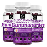 GORNVB gomitas glucosamina-condroitina con MSM, frente de la lata, apoyo a la movilidad cotidiana