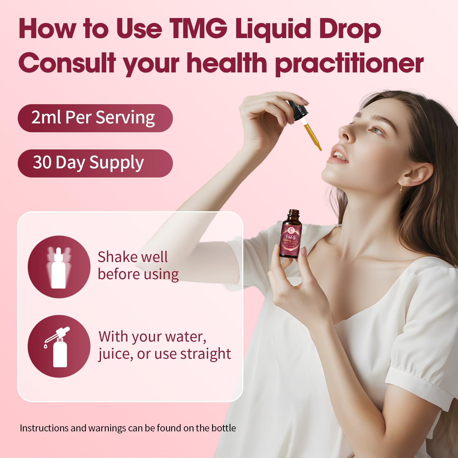 GPGP TMG Drops perfectos para pre-entrenamiento y recuperación temprana.