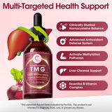 GPGP TMG Drops uso sublingual, absorción rápida para comodidad diaria.