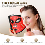 Gracekey, cuatro modos de luz: 660nm, 450nm, 590nm y 850nm, para diferentes usos.