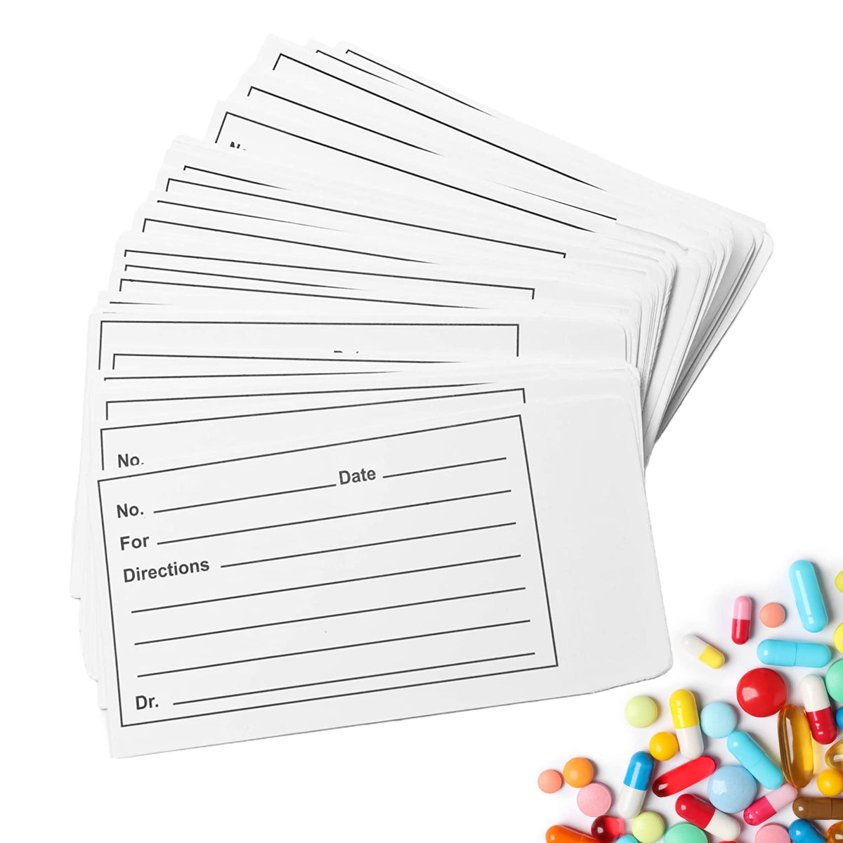 Grafco bolsas de pastillas de papel, tamaño 2.5x3.5 pulgadas, para organización diaria.