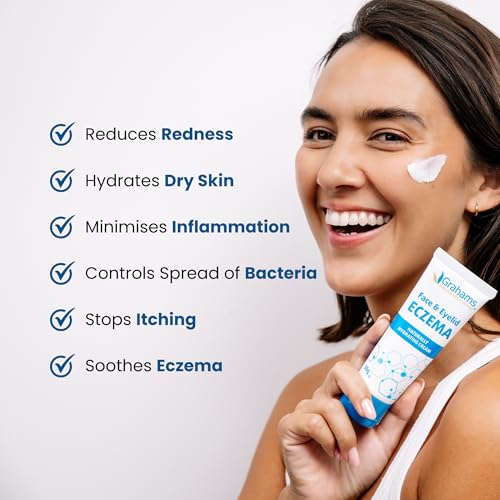 Grahams Natural Crema Eczema ofrece hidratación profunda con jojoba y manteca.