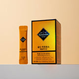 Caja naranja de GRAINON Gold Farro con sticks individuales listos para consumir.