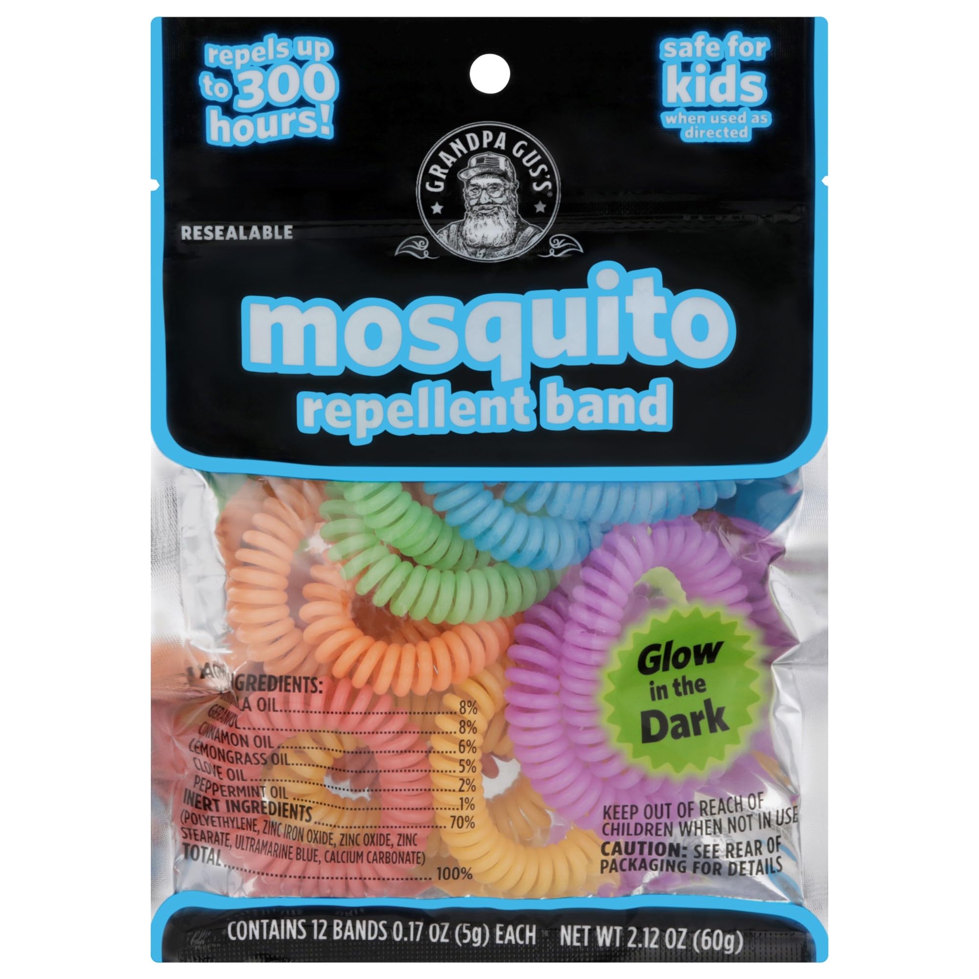 Pulseras Grandpa Gus's para mochila y bolso permiten llevarlas fácilmente