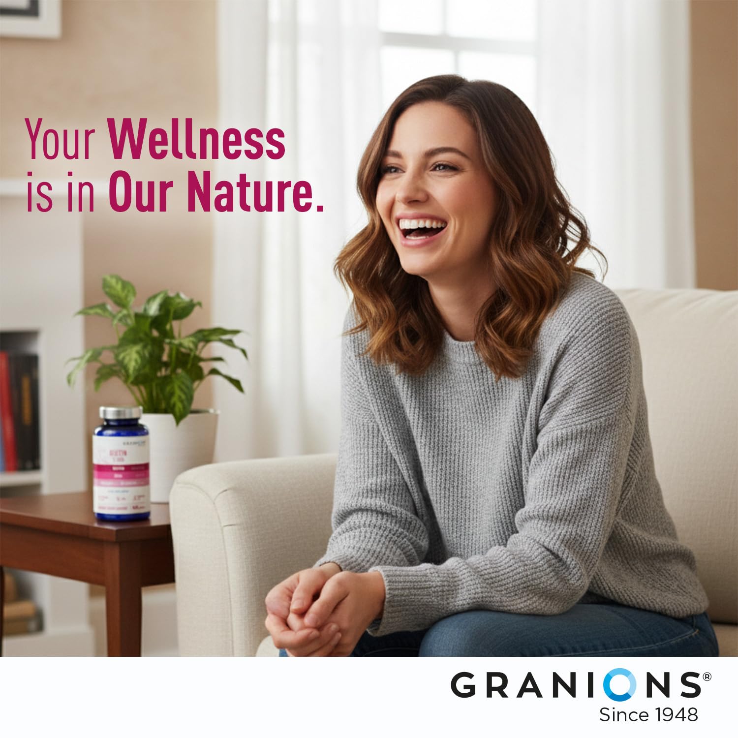 Granions Biotina antioxidantes bilberry para uñas fuertes