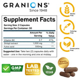 Granions Shilajit con vitamina B6, enfoque y claridad