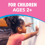 Gravol Kids Liquid, etiqueta sin colorantes, alternativa limpia