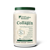 Great Lakes Wellness Collagen Peptides: empaque compacto para uso diario.