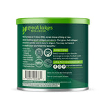 Great Lakes Wellness Colágeno se disuelve rápido en bebidas.