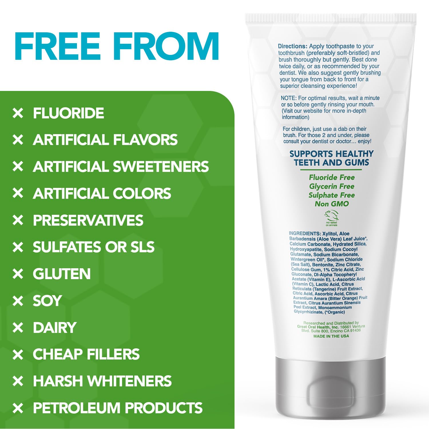 Great Oral Health: Wintermint, aroma y sabor refrescante