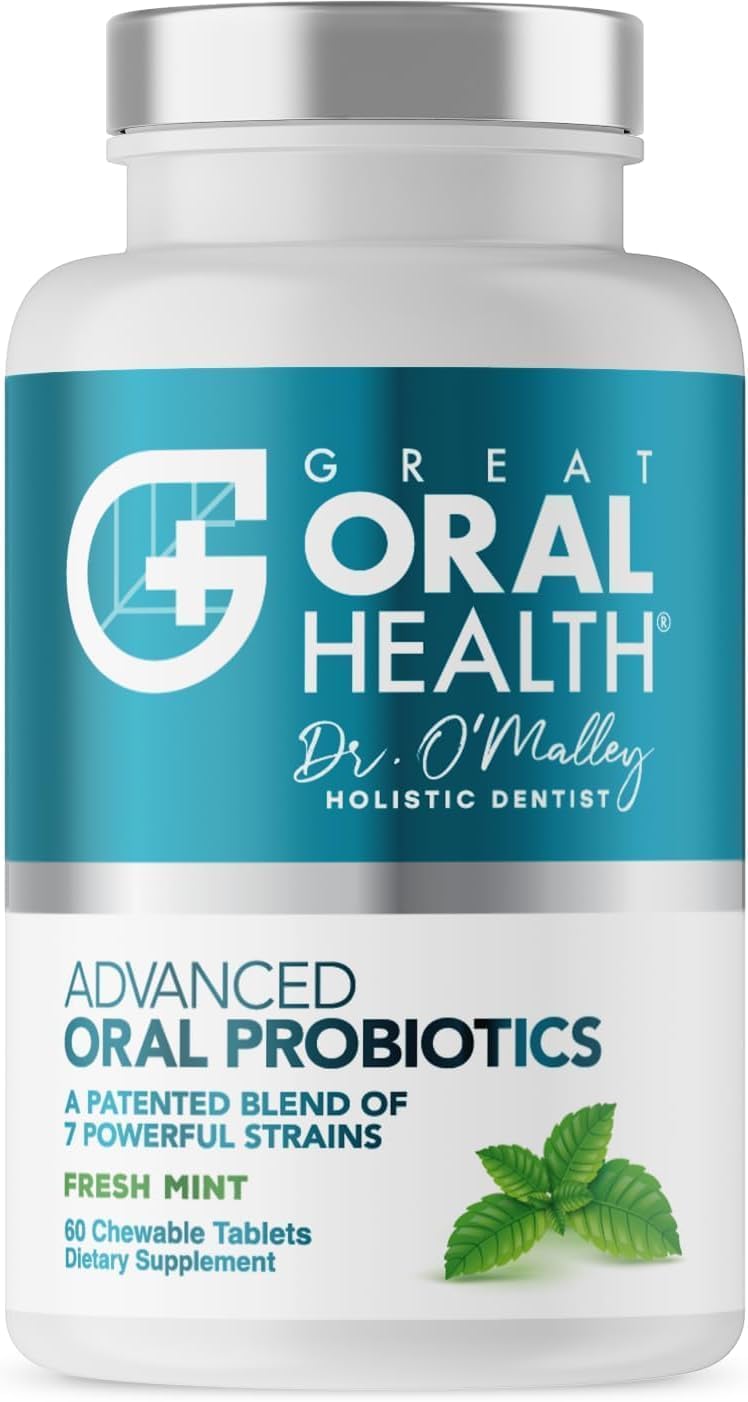 Great Oral Health, botella frente: apoyo diario para una boca fresca