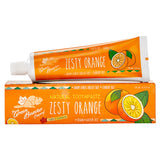 Green Beaver Company Orange Zesty, envase del dentífrico para una frescura natural.