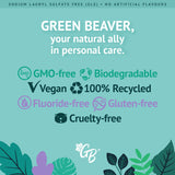 Sin pruebas en animales de Green Beaver y compromiso responsable.
