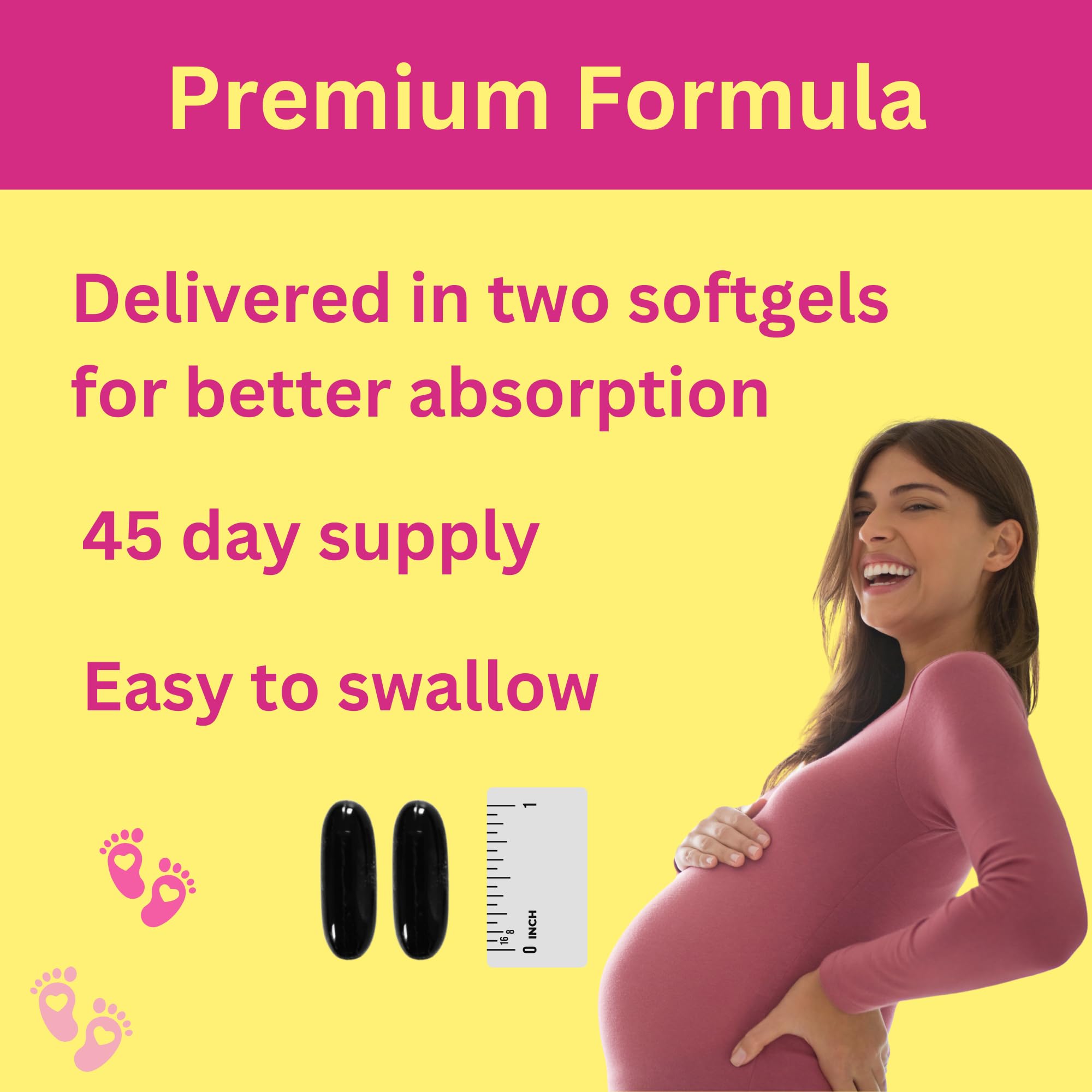 GREEN FIELD NUTRITIONS: etiqueta frontal de vitaminas prenatales