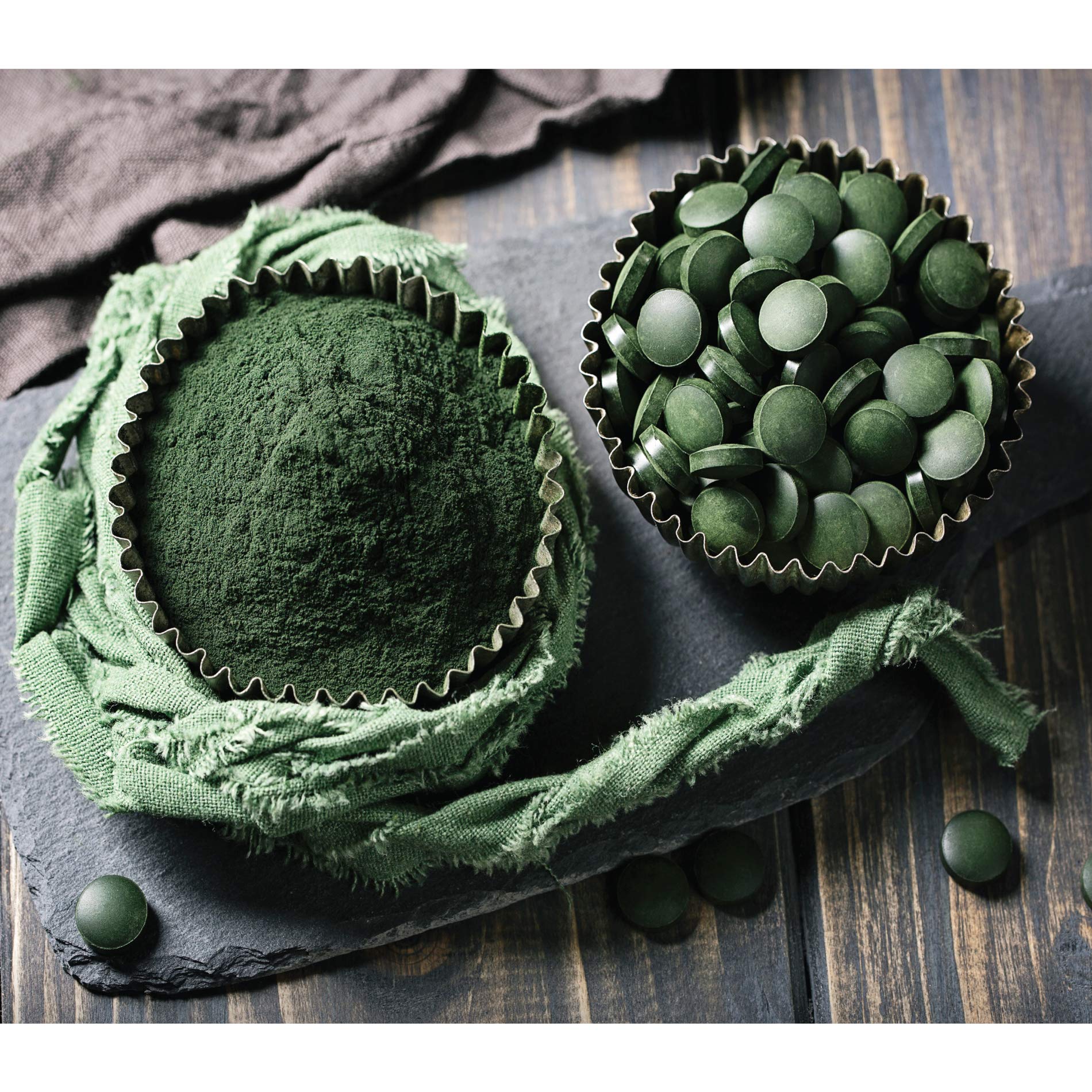 Green Foods Chlorella 500 mg cápsulas: guía de dosis diaria
