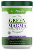 Green Foods Green Magma envase frontal, opción diaria para apoyo nutricional equilibrado.