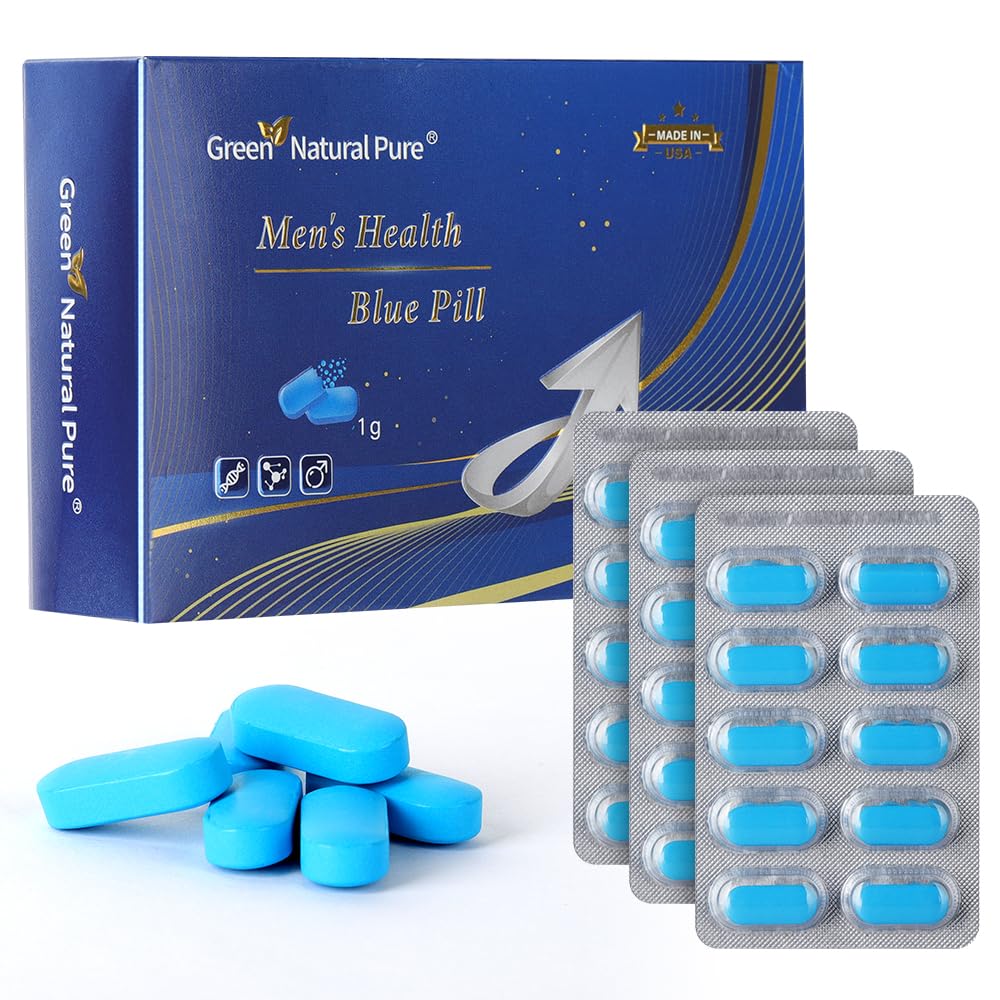 Green Natural Pure – cápsulas de vitalidad para hombres, energía diaria.