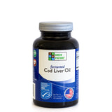 Green Pasture cápsulas higado bacalao fermentado para la ingesta diaria de omega-3