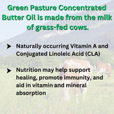 Green Pasture Gel se almacena fácilmente en despensa o refrigerador