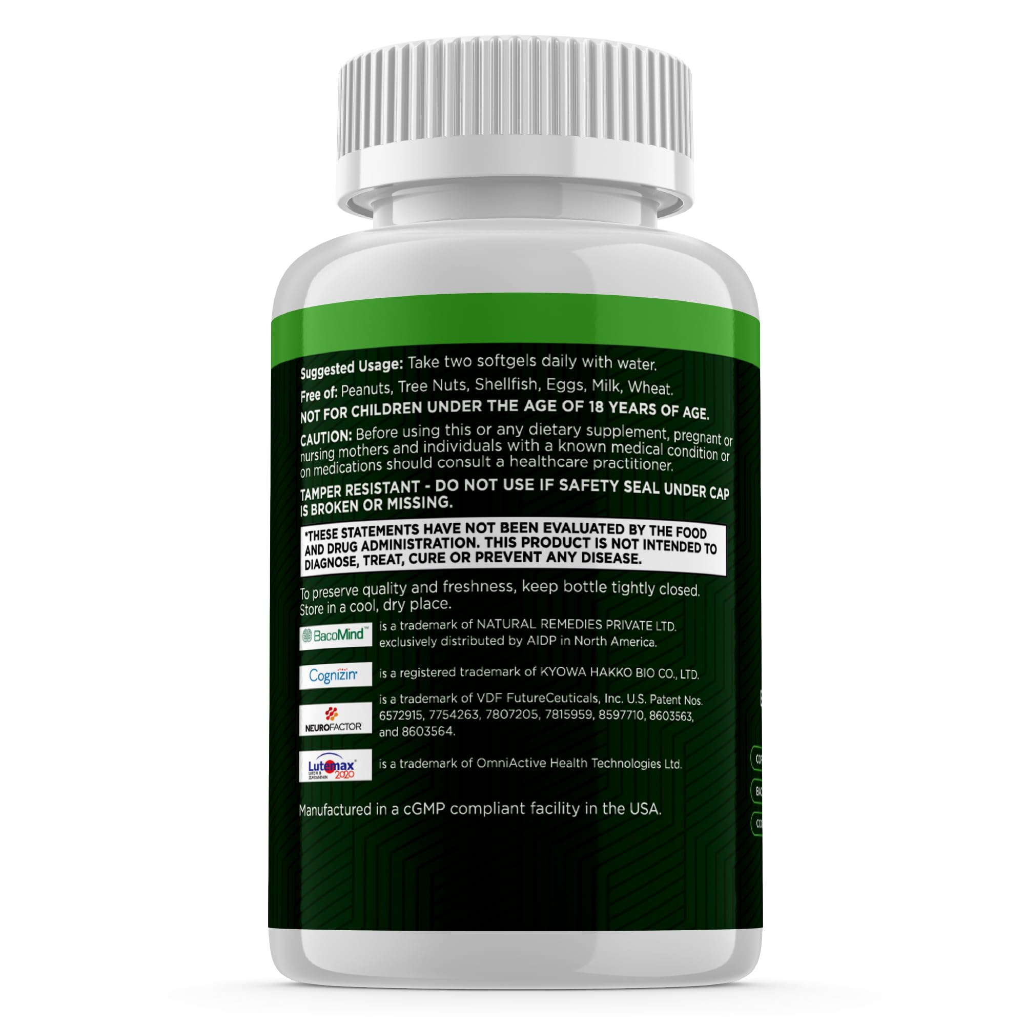 Brain Vitality Plus uso diario para estudiar, trabajar o claridad mental.