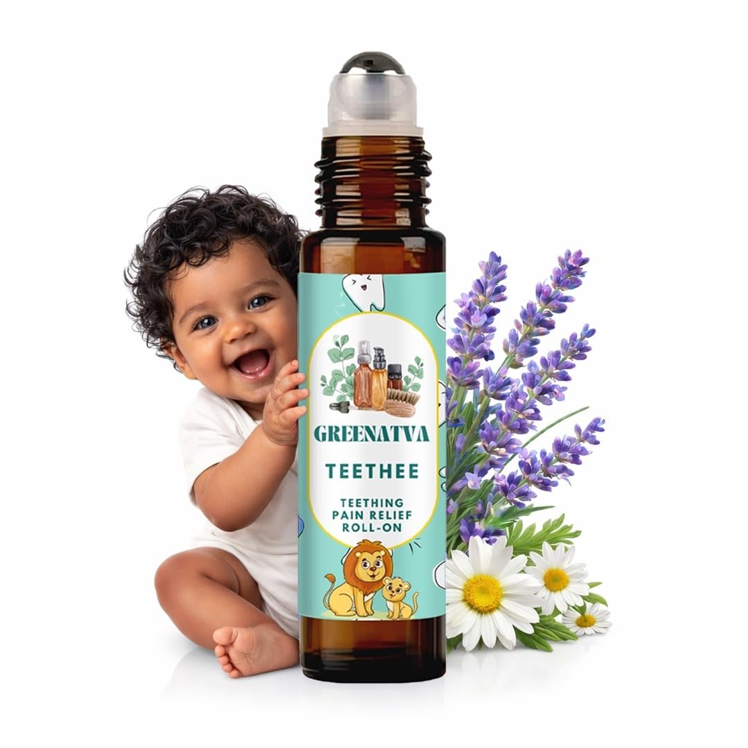Greenatva Teethee en botella de vidrio, opción segura para evitar microplásticos.
