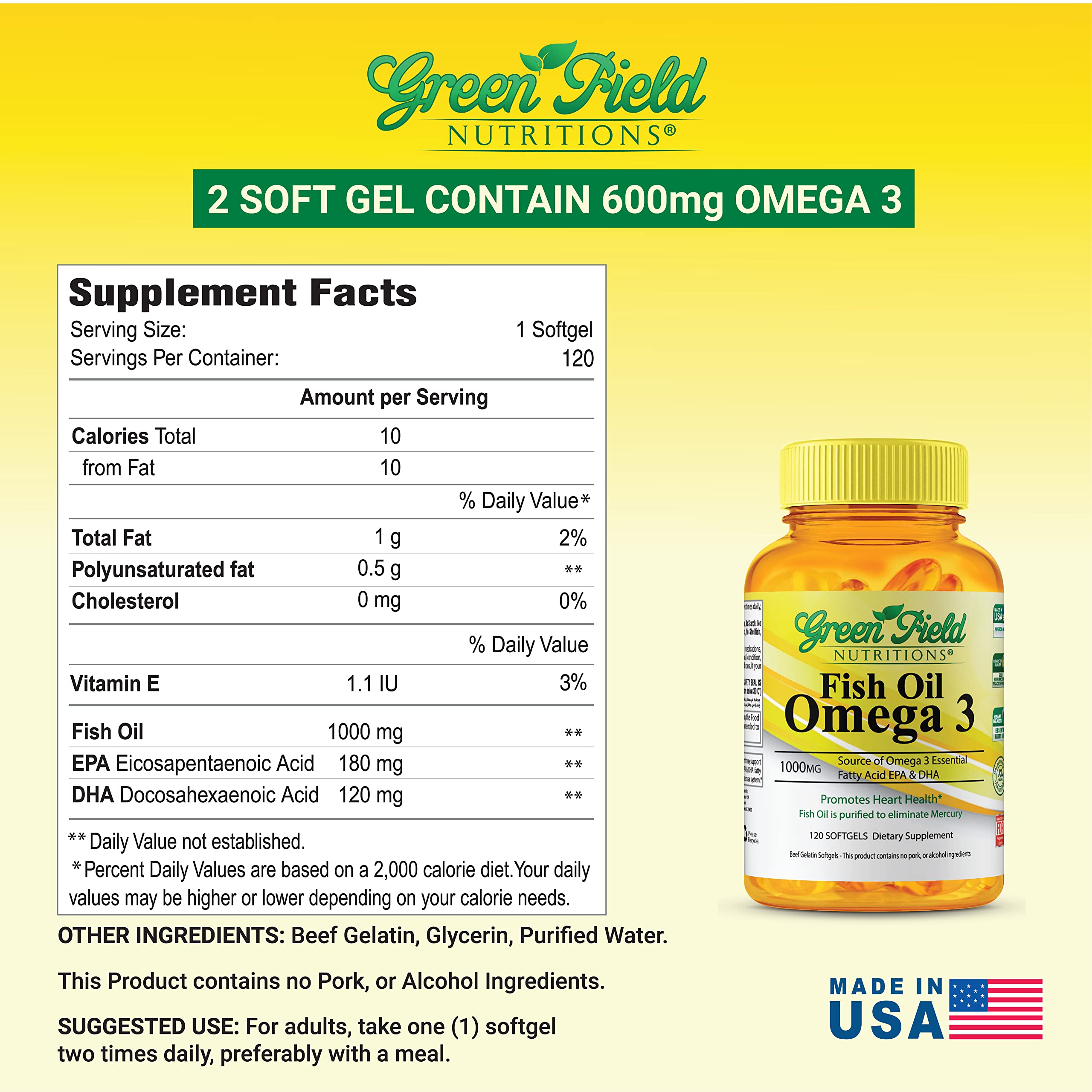 Greenfieldnutritions: etiqueta halal certificada que garantiza calidad y pureza.
