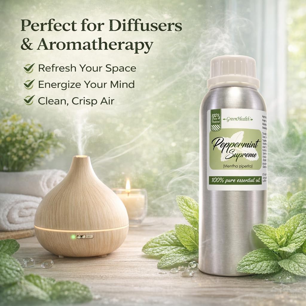GreenHealth Menta Piperita para potpourri, aroma persistente en casa.