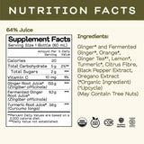 Botella de vidrio Greenhouse Juice 60 ml para apoyo a la inmunidad