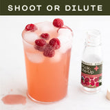 Greenhouse Juice Co. Shot ingredientes clave visibles para sabor natural