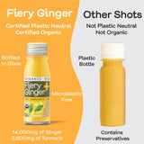 Ingredientes orgánicos de Greenhouse Juice jengibre y curcuma