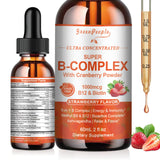 GREENPEOPLE complejo B metilado: apoyo al metabolismo y energía diaria