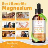 GREENPEOPLE mezcla de magnesio glicinato en agua para absorción
