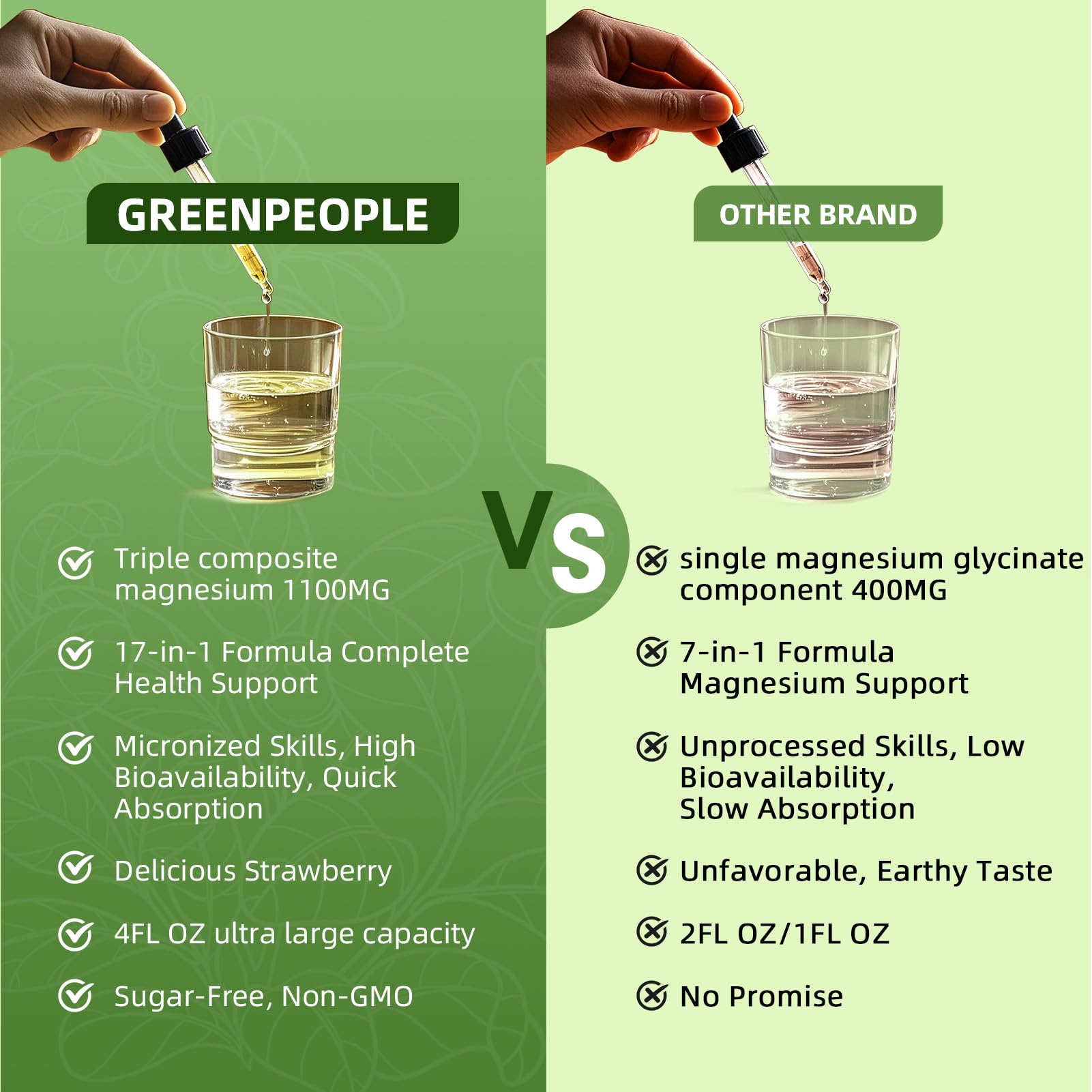 Sabor a fresa de GREENPEOPLE invita a tomar la dosis diaria.