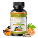 GREENPEOPLE Menopausia: cápsulas balance hormonal para apoyo diario