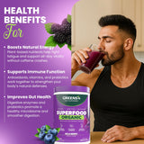 Greens+ envase-eco de 8-46oz, práctico para uso diario.