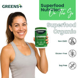 Greens+ Mezcla de vegetales verdes: fuente de nutrientes para una dieta equilibrada.