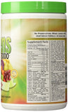 Greens World Delicious Greens 8000 Frambuesa mezcla en agua para impulso.
