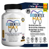 GREENVIFY BioDentex Max: bote de cápsulas para apoyo digestivo diario.