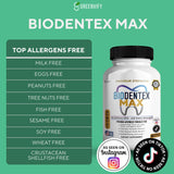 GREENVIFY BioDentex Max: cápsulas en primer plano para uso diario.