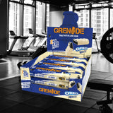 Grenade Oreo Blanco barra proteica con trozos de Oreo ideales snack post entreno