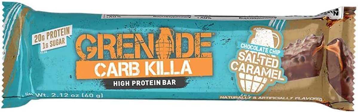 Grenade Carb Killa barra nougat suave cubierto de chocolate