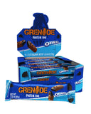 Grenade OREO barra de proteína con chocolate y leche, sabor irresistible para entrenar