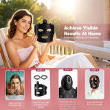 Greprety máscara LED luz morado para la cara, cuidado suave y focalizado.